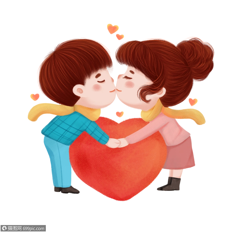 爱的亲亲爱心甜蜜图片