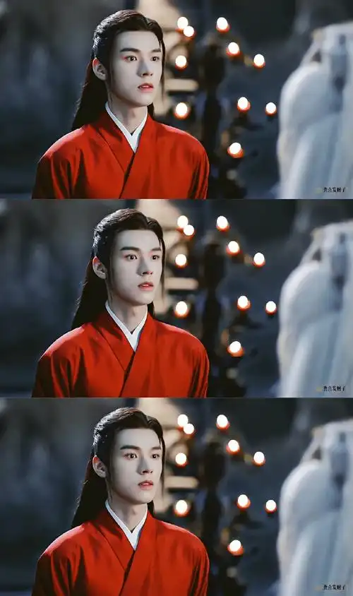 红衣温客行 封神##温客行坠崖这一幕美到窒息