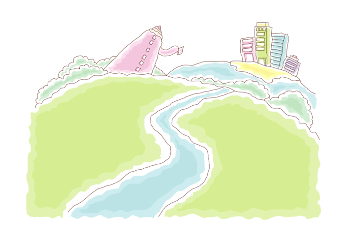 大楼素描图片大全