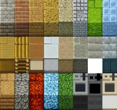 rpg maker vx制作地图素材问题