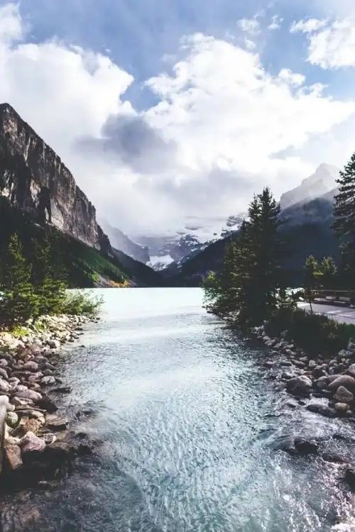 山水真实高清风景图片大全2021唯美意境高清风景图片