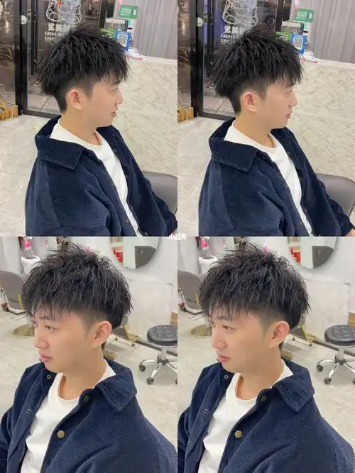 男生锡纸摩根烫