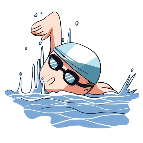 听说,游泳就能有好身材?_运动_肌肉_自由泳