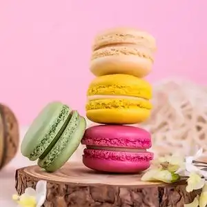 法式马卡龙甜点正宗儿童款蛋糕草莓味综合口味夹心饼干零食散装手
