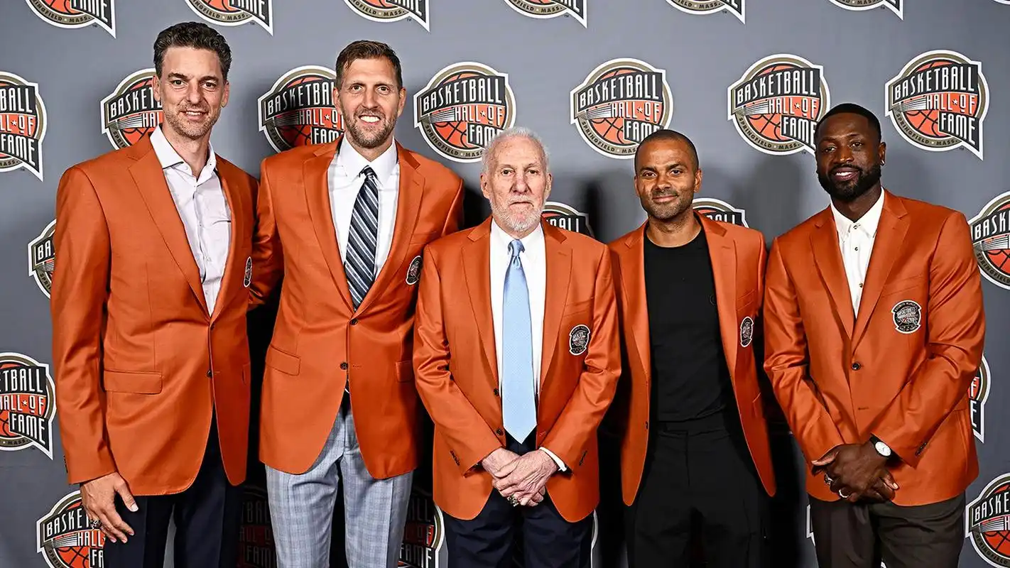 祝贺:德克诺维茨基,保罗加索尔,德文韦德,托尼帕克,波波维奇,入选2023