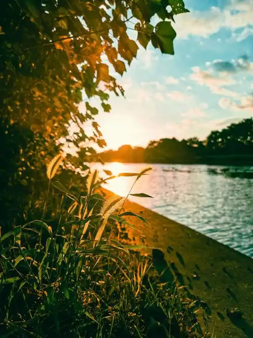 治愈系风景晚霞