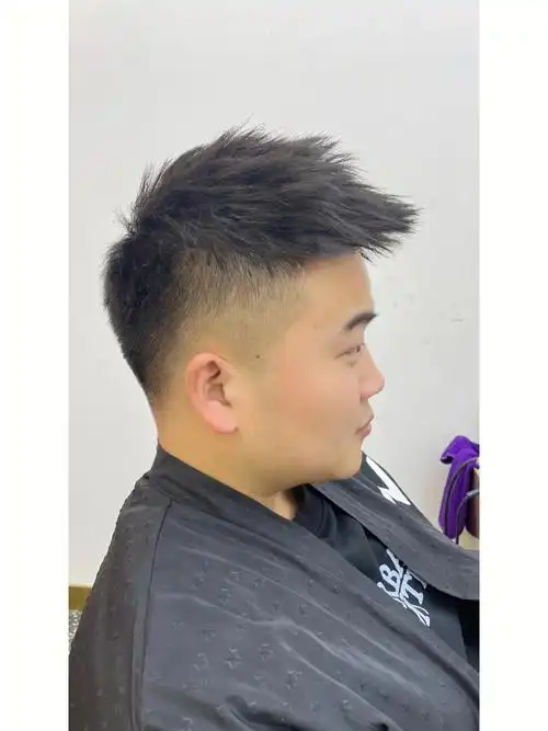 男生夏季最最最帅气的发型前刺摩根发型