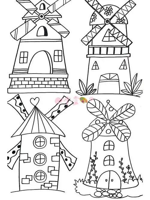 简笔画  #简笔画教程  #画个简笔画  #儿童简笔画  #风车简笔画