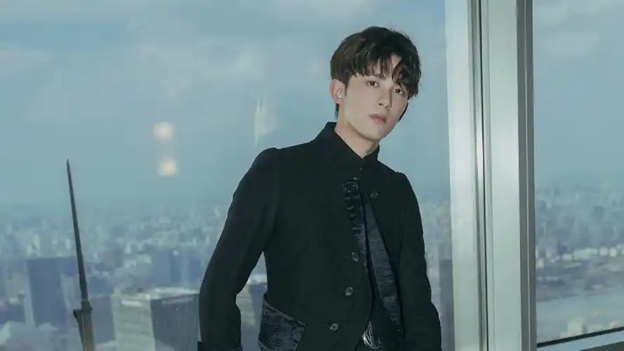 吴磊帅气西装写真图片桌面壁纸