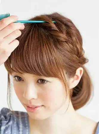 韩式编发(7款韩式编发,7天发型不重样!天天美得不一般!