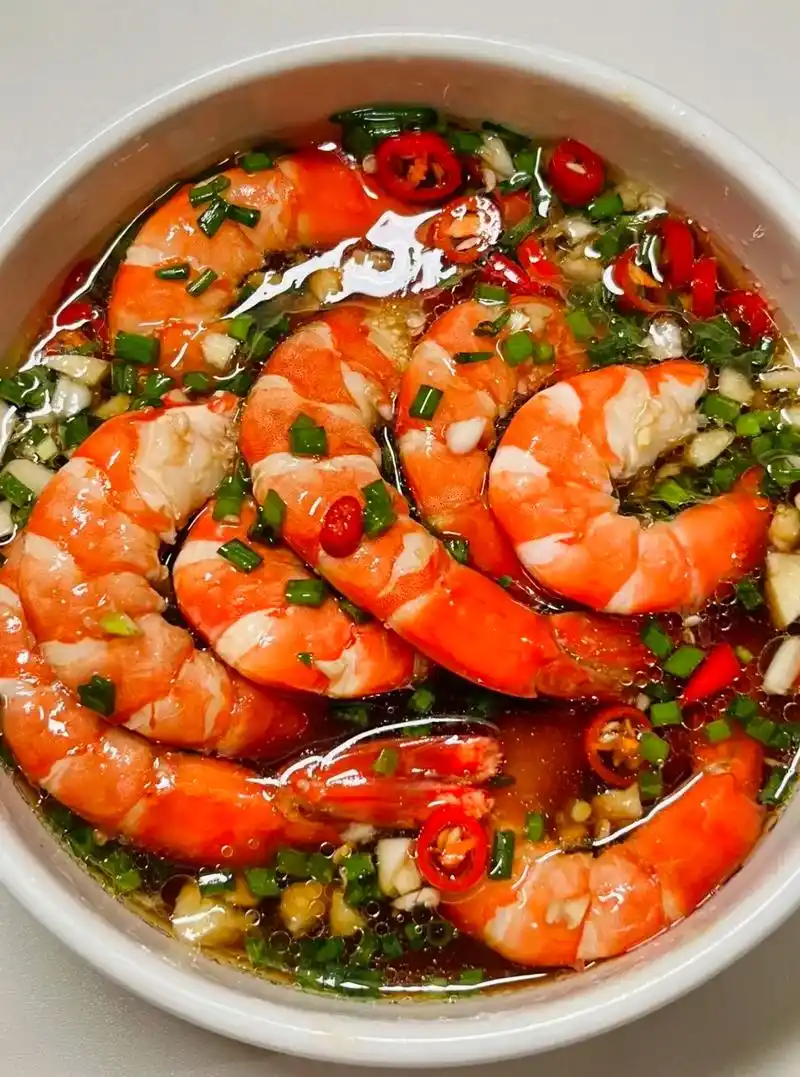 怎么才发现这个做法!真的太好吃了~虾不要再水煮啦!这样做真的 - 抖音