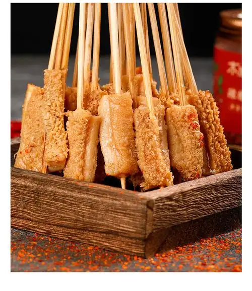 橙伯乐家用食材毛肚户外半成品香辣牛肚串串香手把串涮锅20串【图片