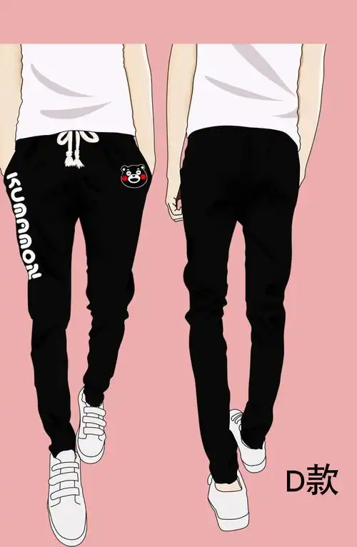 白泽酷ma萌熊本熊长裤子男女春秋款休闲裤动漫周边运动卫裤吉祥物