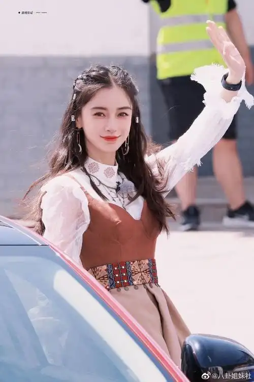 angelababy奔跑吧西域公主造型