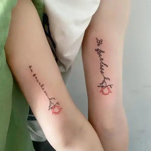 09情侣纹身送给对方最好的礼物
