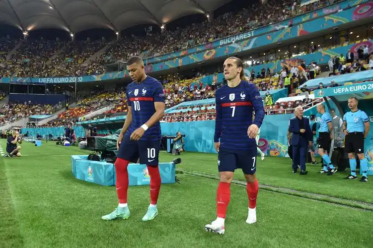 创造队史纪录格列兹曼在法国近23场大赛中从未缺席