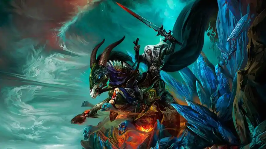 巫妖王愤怒角马艺术品剑霜壁纸1920x1280分辨率查看