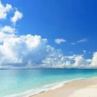 蓝天白云下的淡然景色头像图片点击鼠标右键下载