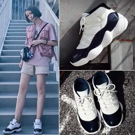 秋季新款高帮aj运动鞋百搭韩版