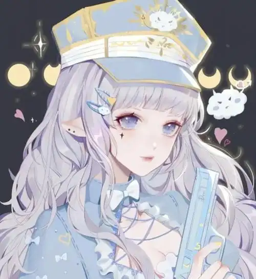 二次元动漫女生头像|因为喜欢,所以情愿