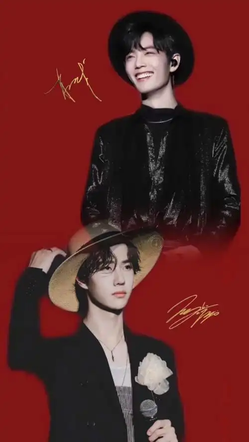 高清壁纸王一博肖战3