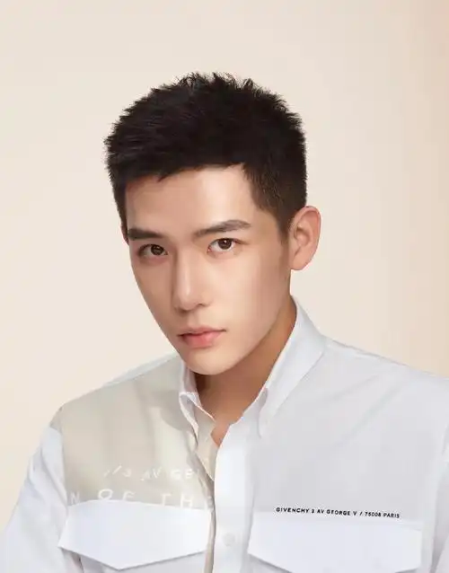 男明星寸头造型肖战刚毅王一博内敛任嘉伦转型李现性感