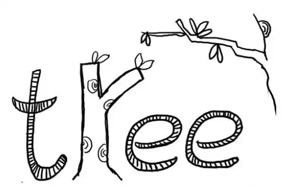 英文简笔画创意