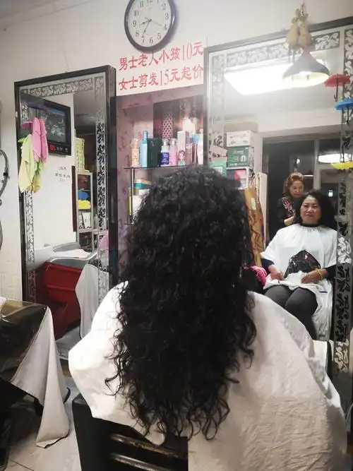 千香子美发 最新数码烫