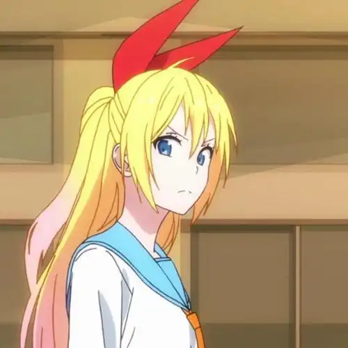 撅嘴生气的伪恋桐崎千棘头像