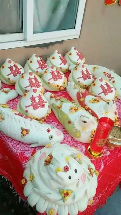 青岛结婚习俗蒸的馒头