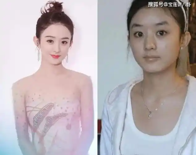 镜头离得这么近,整张脸都可以看得非常清楚,赵丽颖的笑容是非常有感染