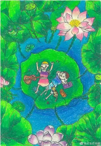 人与自然和谐共生主题征文绘画比赛优秀获奖作品1
