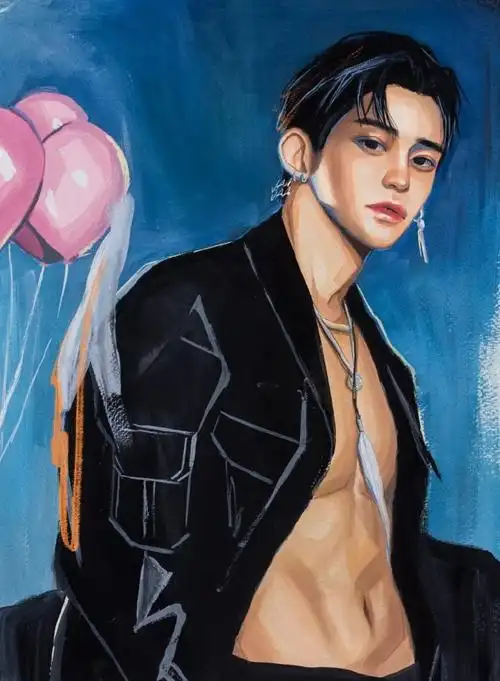 简直就是漫画男主#黄旭熙#@威神v_黄旭熙_lucas