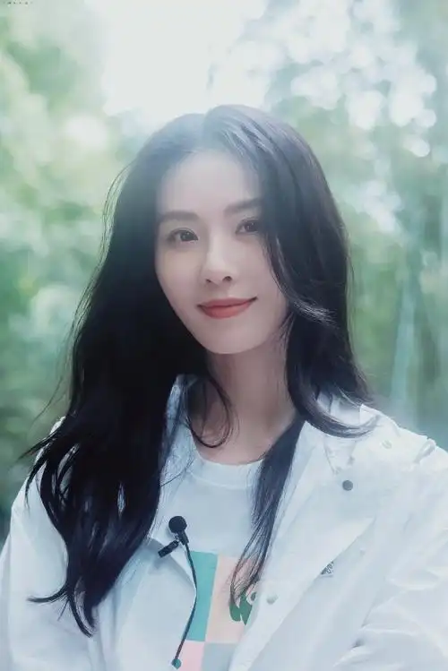 刘诗诗笑意侧颜随拍