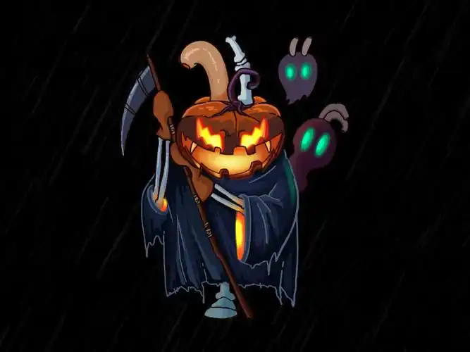 萬聖節  #动画  #万圣节妆  #僵尸  #木乃伊  #鬼怪