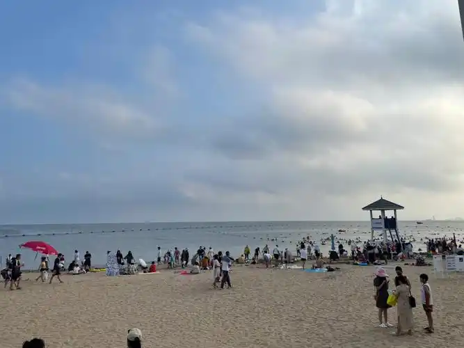 北戴河今日天气水温都很不错