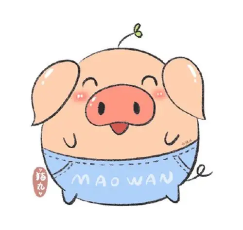 十二生肖简笔画图片集,可爱的q版小动物作品大全