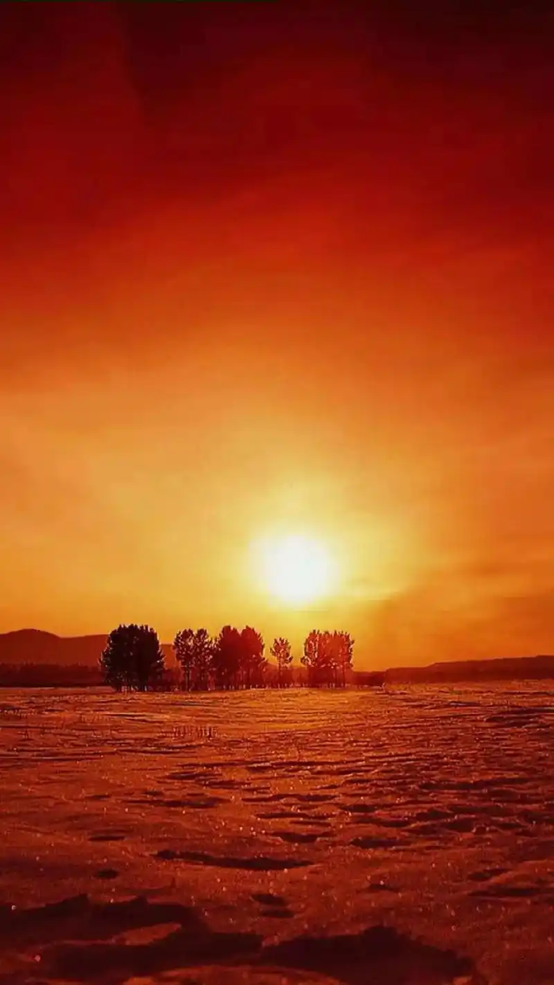 夕阳西下美景#壁纸#高清视频 - 抖音