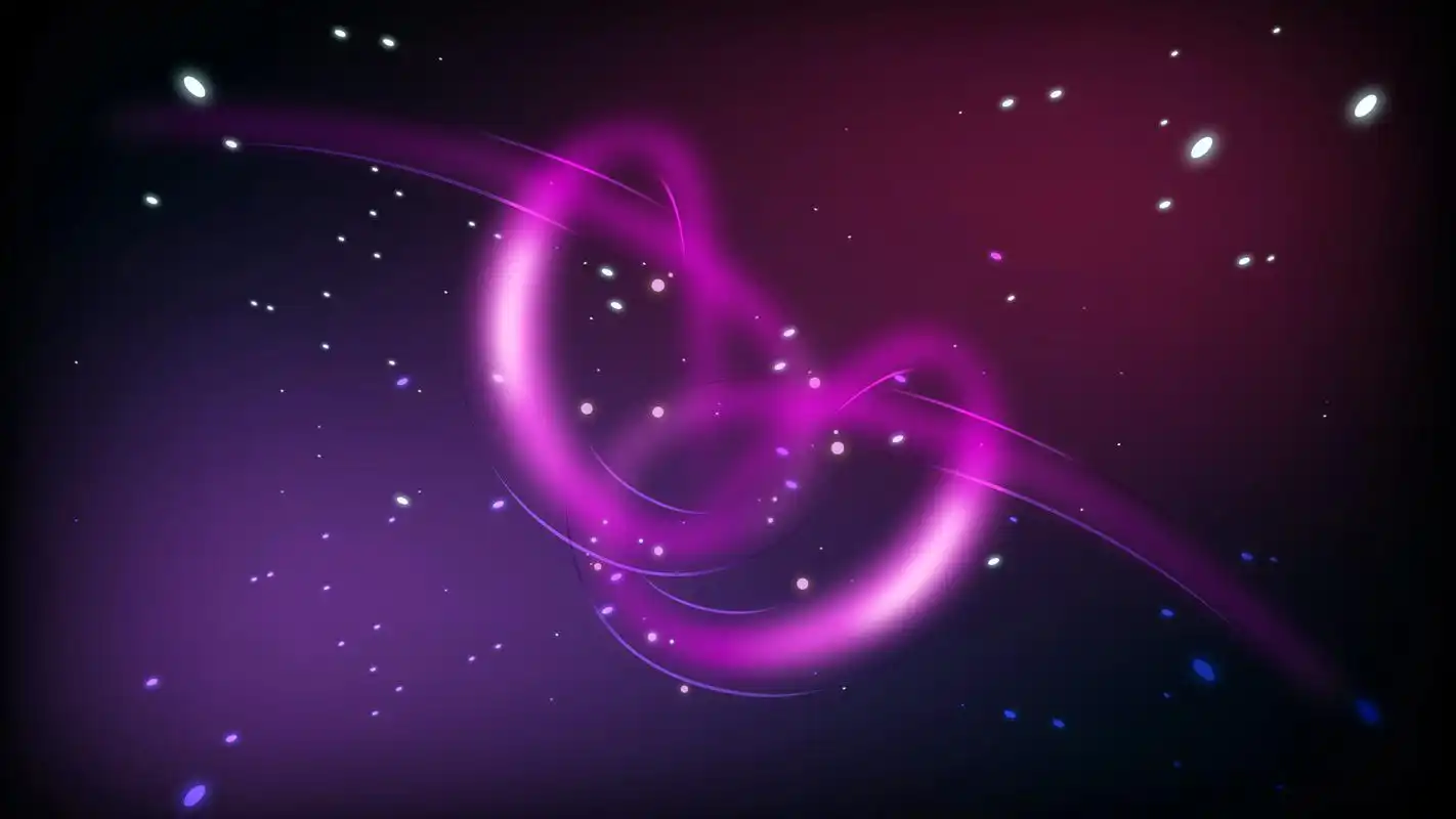 炫彩紫色主题电脑高清电脑桌面壁纸