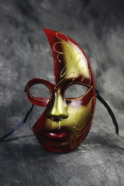 蒙面唱将抖音网红全脸面具面具万圣节歌剧魅影意大利钟馗球鞋公园