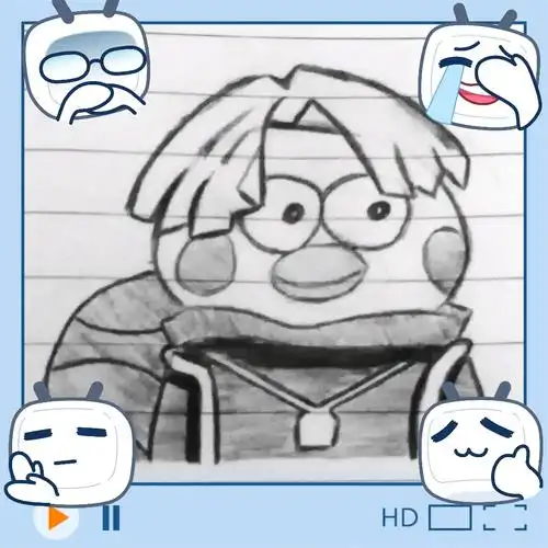 论一只手绘坤坤有多可爱