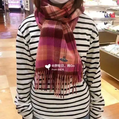 日本西太后羊绒围巾多色