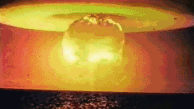 核武器爆炸gif图发生核爆时跳进下水道中是否可避免初始的爆炸