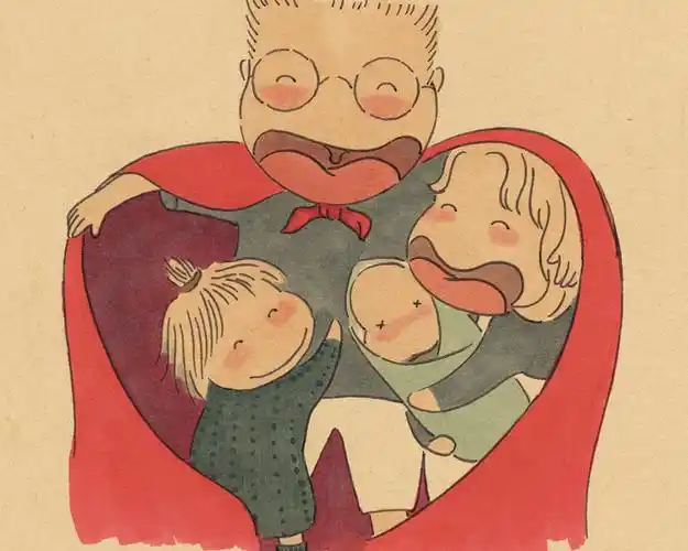 就带着弟弟保护我和妈妈生了女孩爸爸就保护我们娘仨……爸爸……(文