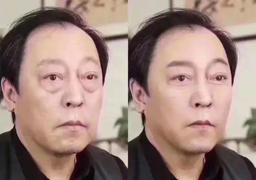 p掉眼袋和皱纹,倪大红年轻时竟撞脸吴彦祖,网友:妥妥的小鲜肉