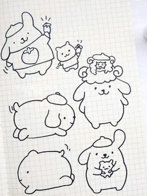 怎样把简笔画画的可爱