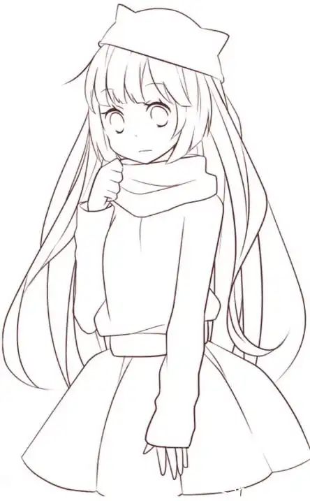 动漫人物绘画入门手_动漫人物手怎么画