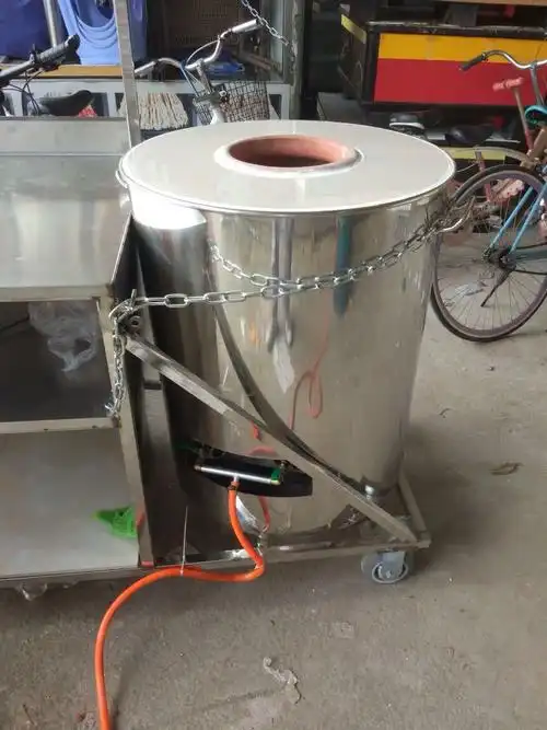 火烧炉叶记锅盔炉 荆州锅盔炉子商用锅盔炉子燃气锅盔炉子液化气烧饼