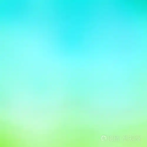 青色柔和的背景