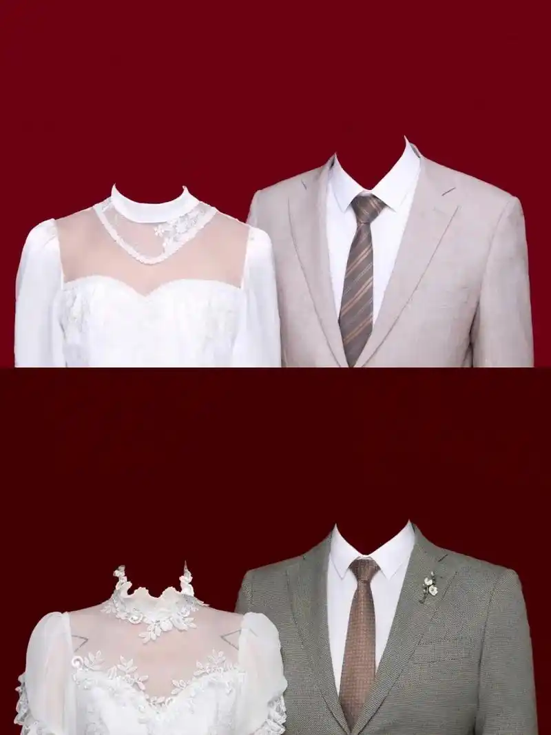 结婚证照片红底照.好看的#结婚证件照模版更新 你发图～我来修 - 抖音